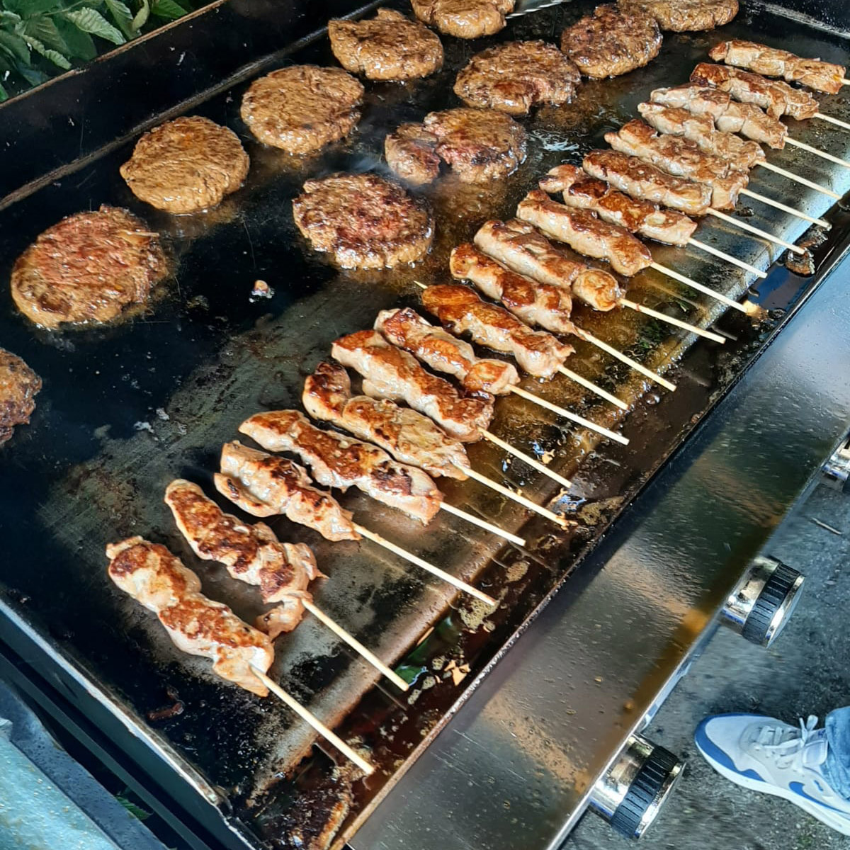 salades en bbq